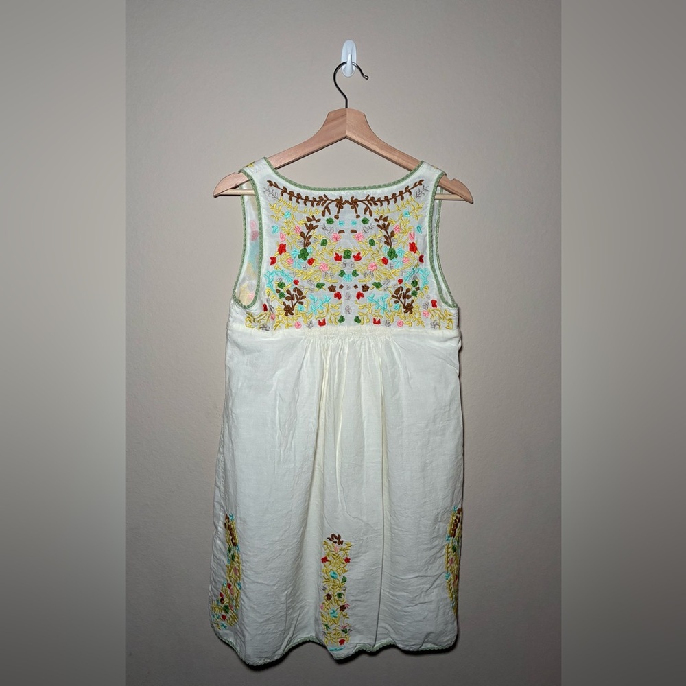 Women’s Medium floral Tunic XXI Embroidered Tank Dress - Picture 10 of 10